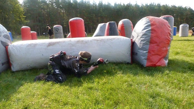 Part of our paintball site